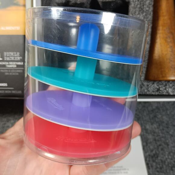 Masontops Fermentation Kit Pickle Pipes Pebbles Packer Mason Jar Wide **Read** - Picture 4 of 8